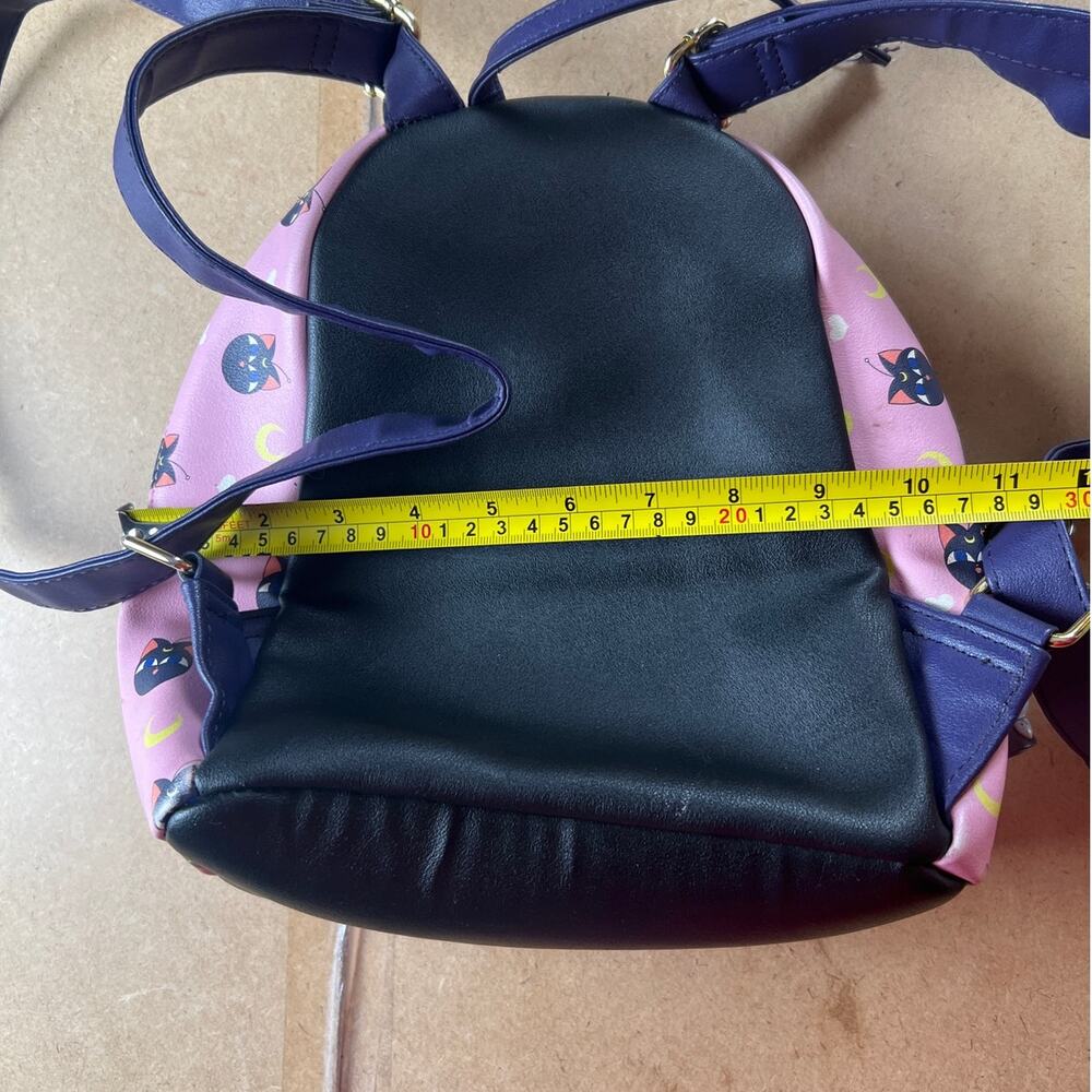 Loungefly Sailor Moon Luna Mini Backpack Pink - Picture 9 of 10